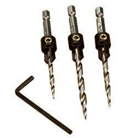 Snappy 3 Pc. Tapered Countersink Set